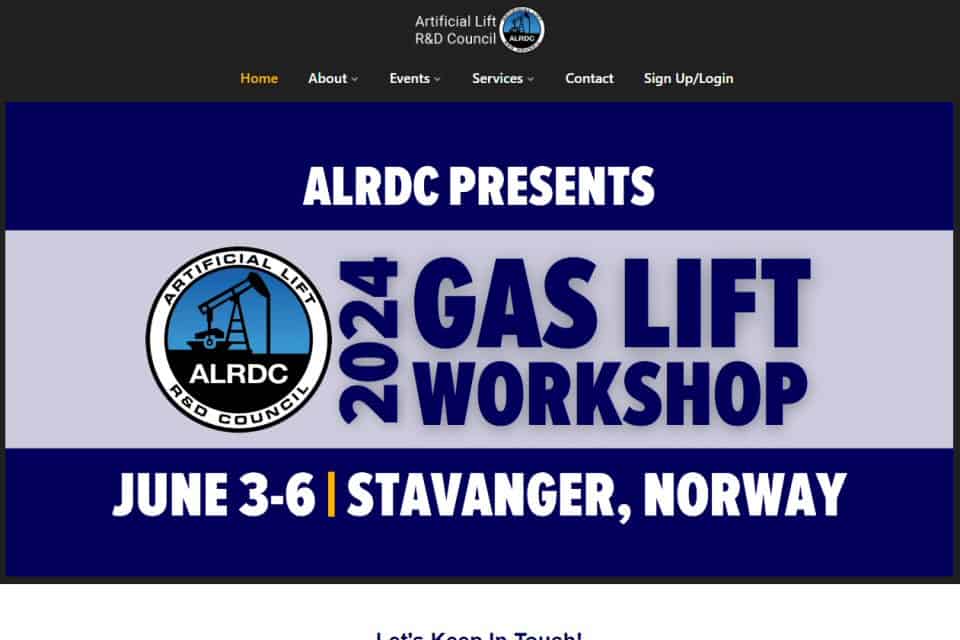 Artificial Lift Research and Development Council by Bellow Pro Wash